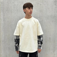 T-SHIRT LONGE SLEEVE SCACCHI-0728