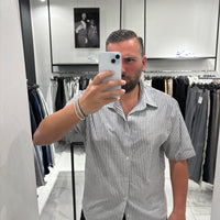 Camicia Rigata in Lino