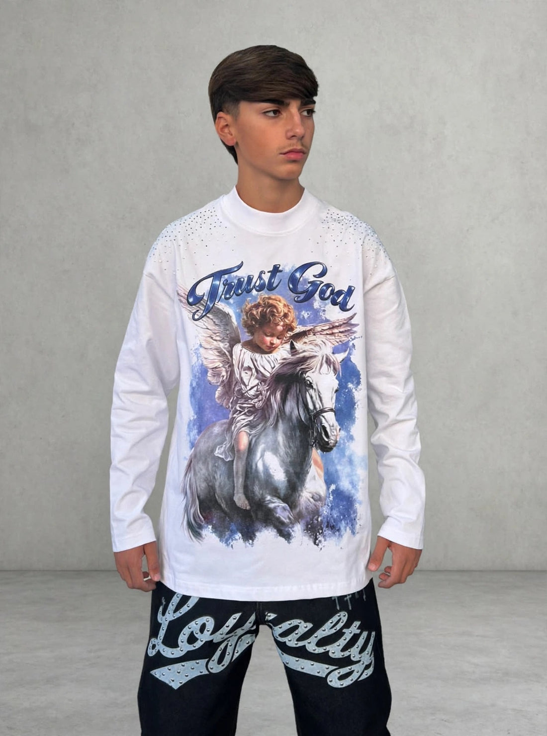 T-SHIRT LONGE SLEEVE TRUST GOOD-5135
