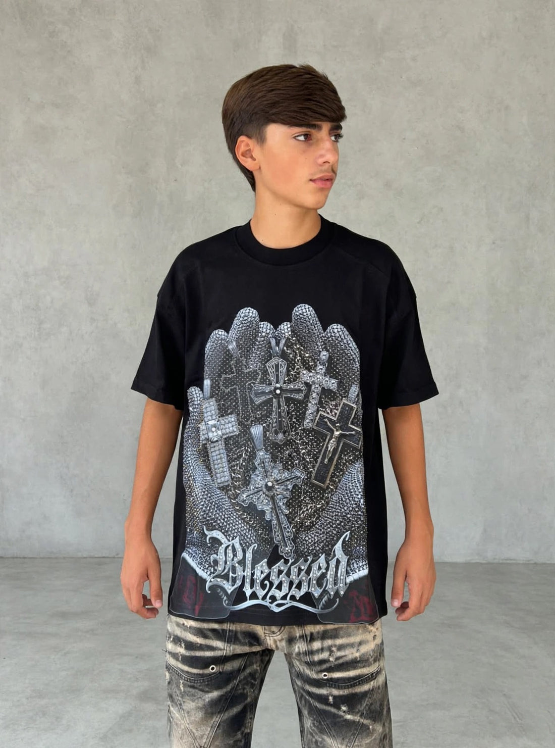 T-SHIRT BLESSED 20016