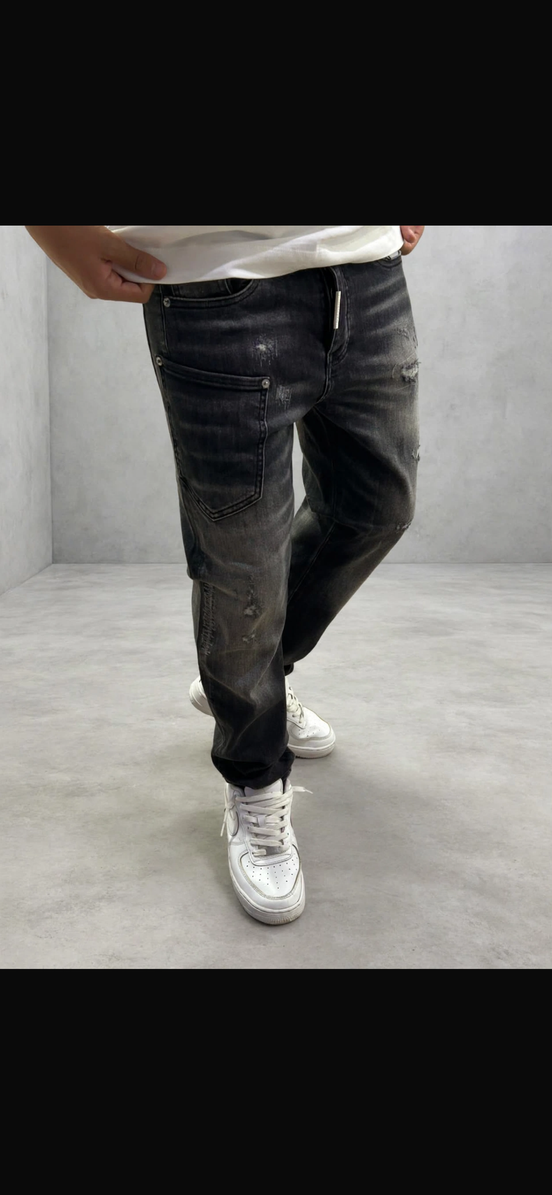 JEANS NEW FIT BLACK-20185