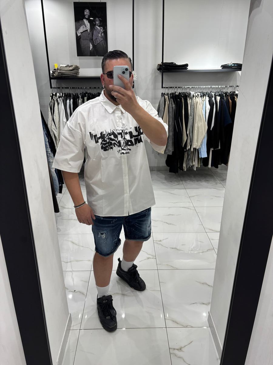 Camicia Glitch Over