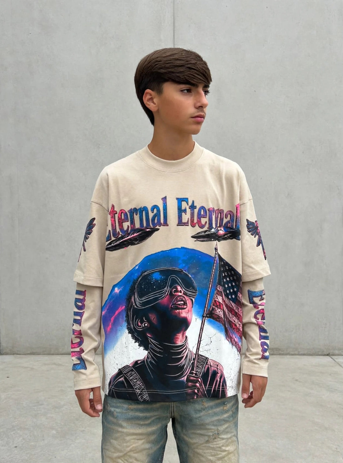 T-SHIRT LONGE SLEEVE ETERNAL-20014