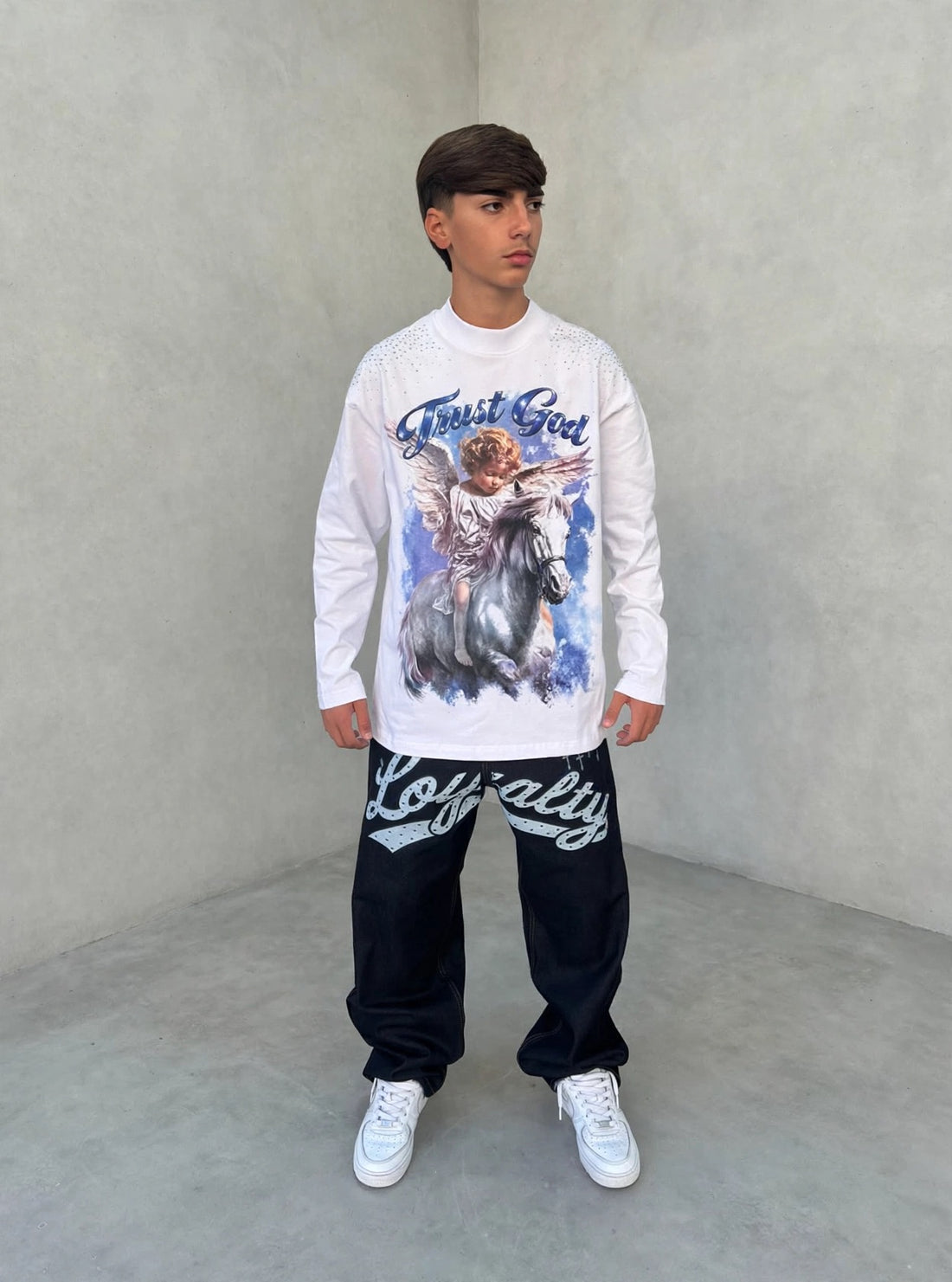 T-SHIRT LONGE SLEEVE TRUST GOOD-5135