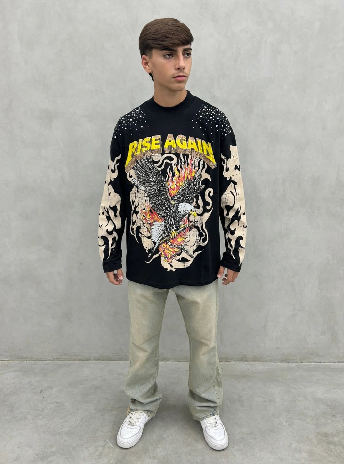 LONGE  SLEEVE AGAIN-5134