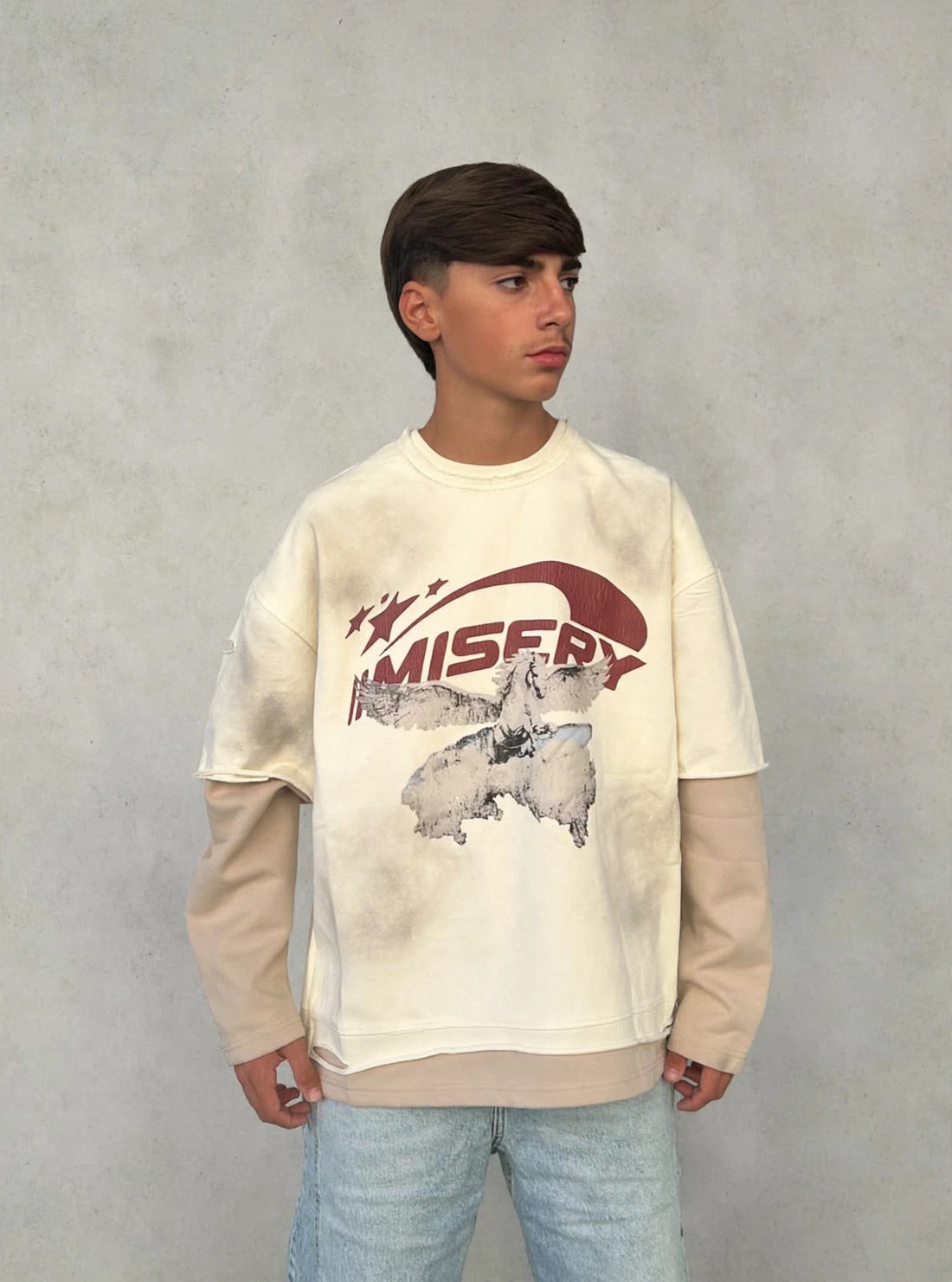 T-SHIRT LONGE SLEEVE MISERY-0729