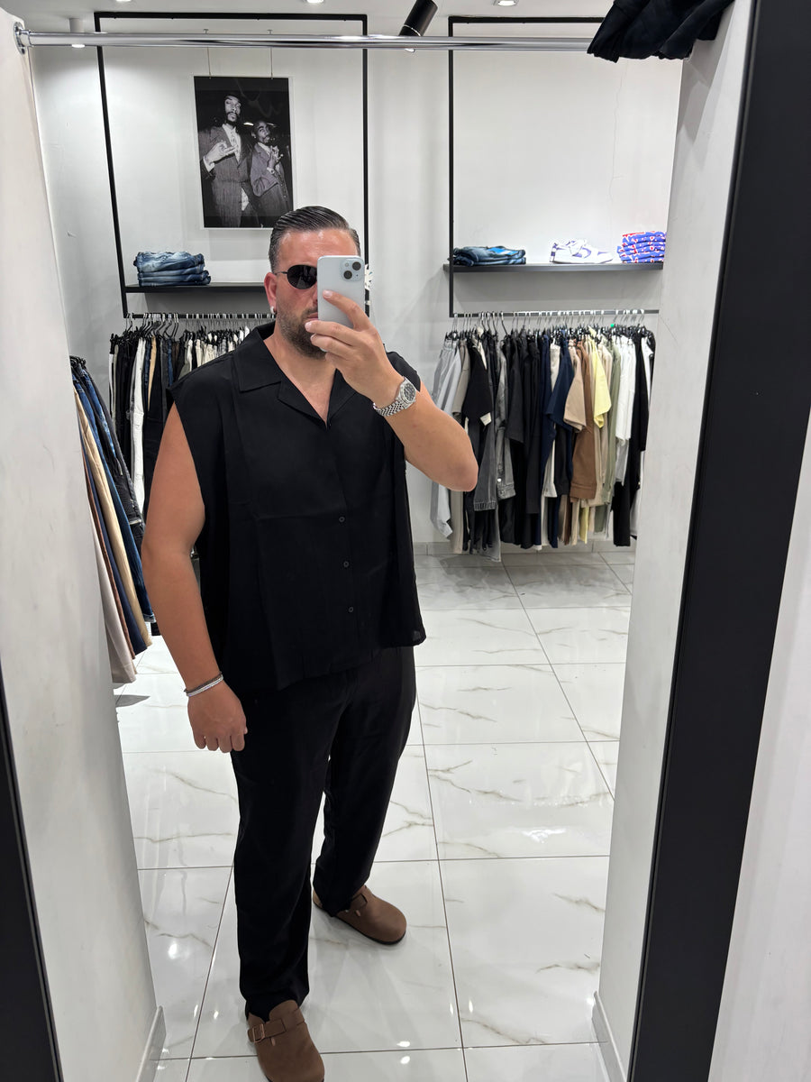 Camicia Cropped Smanicata