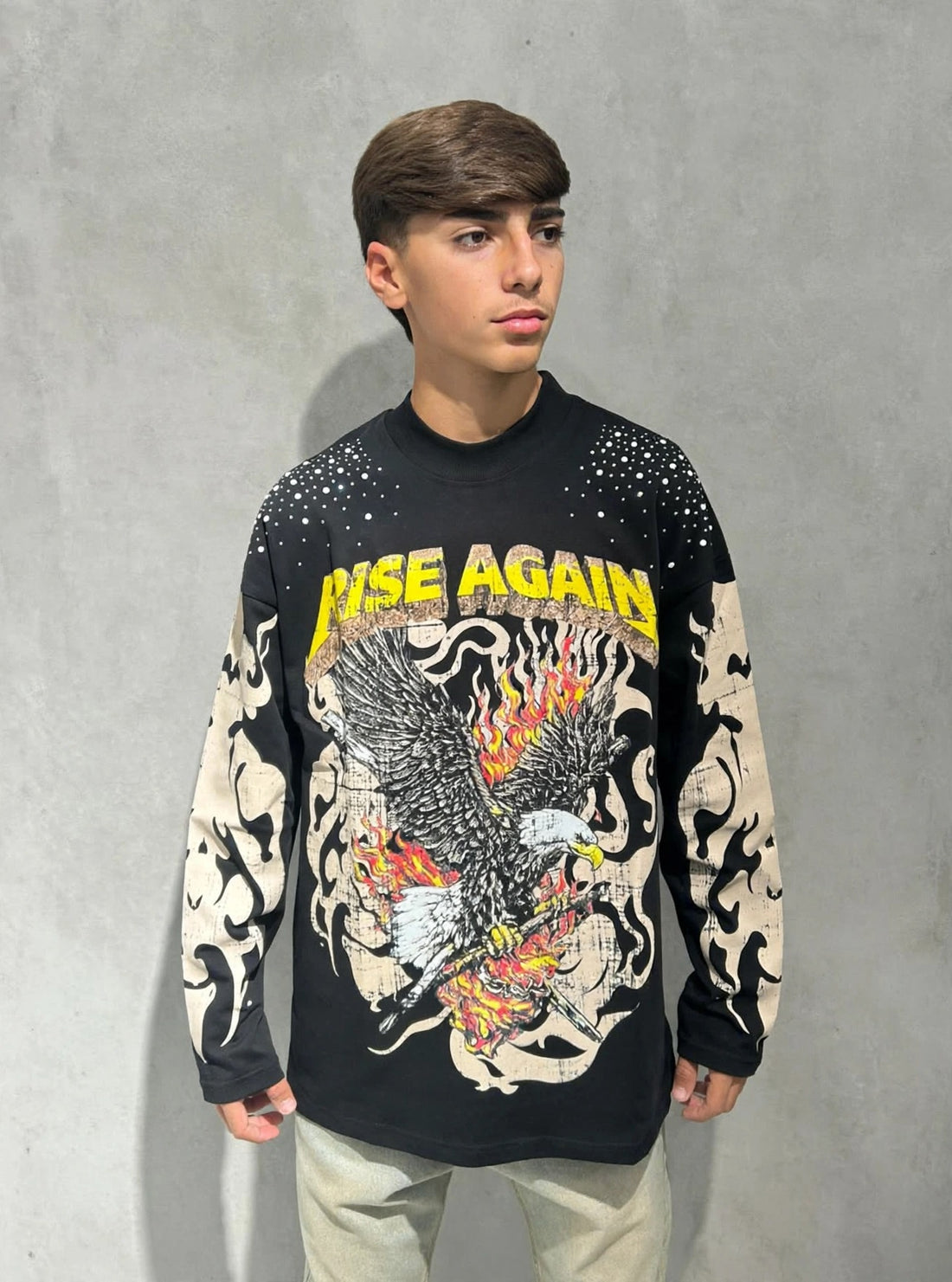 LONGE  SLEEVE AGAIN-5134