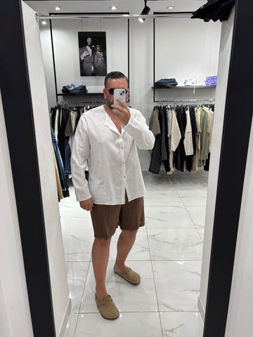 Camicia Korea Lino