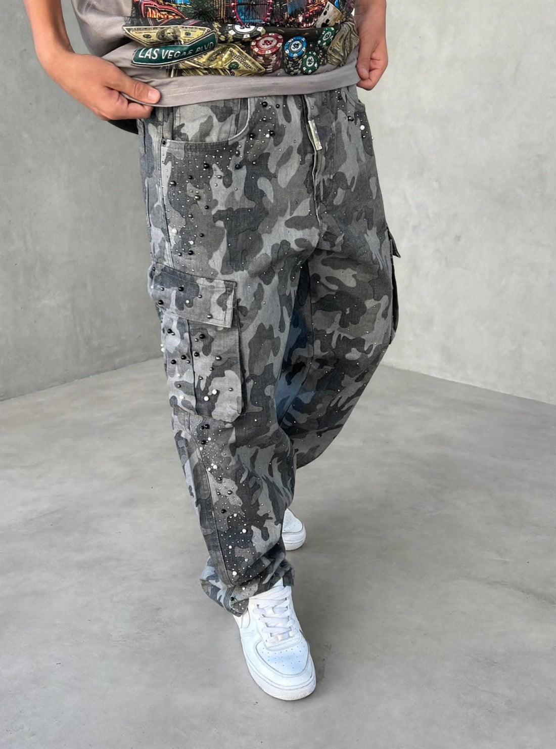 CARGO ARMY STRASS-20030