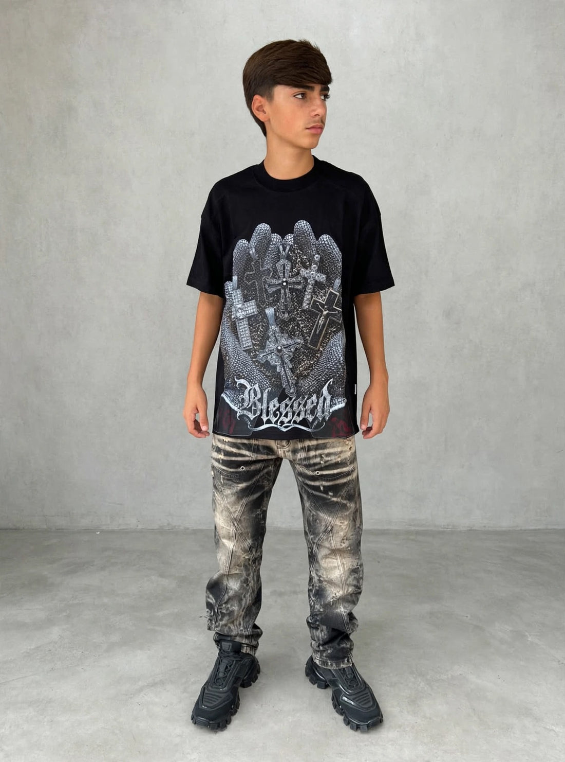 T-SHIRT BLESSED 20016