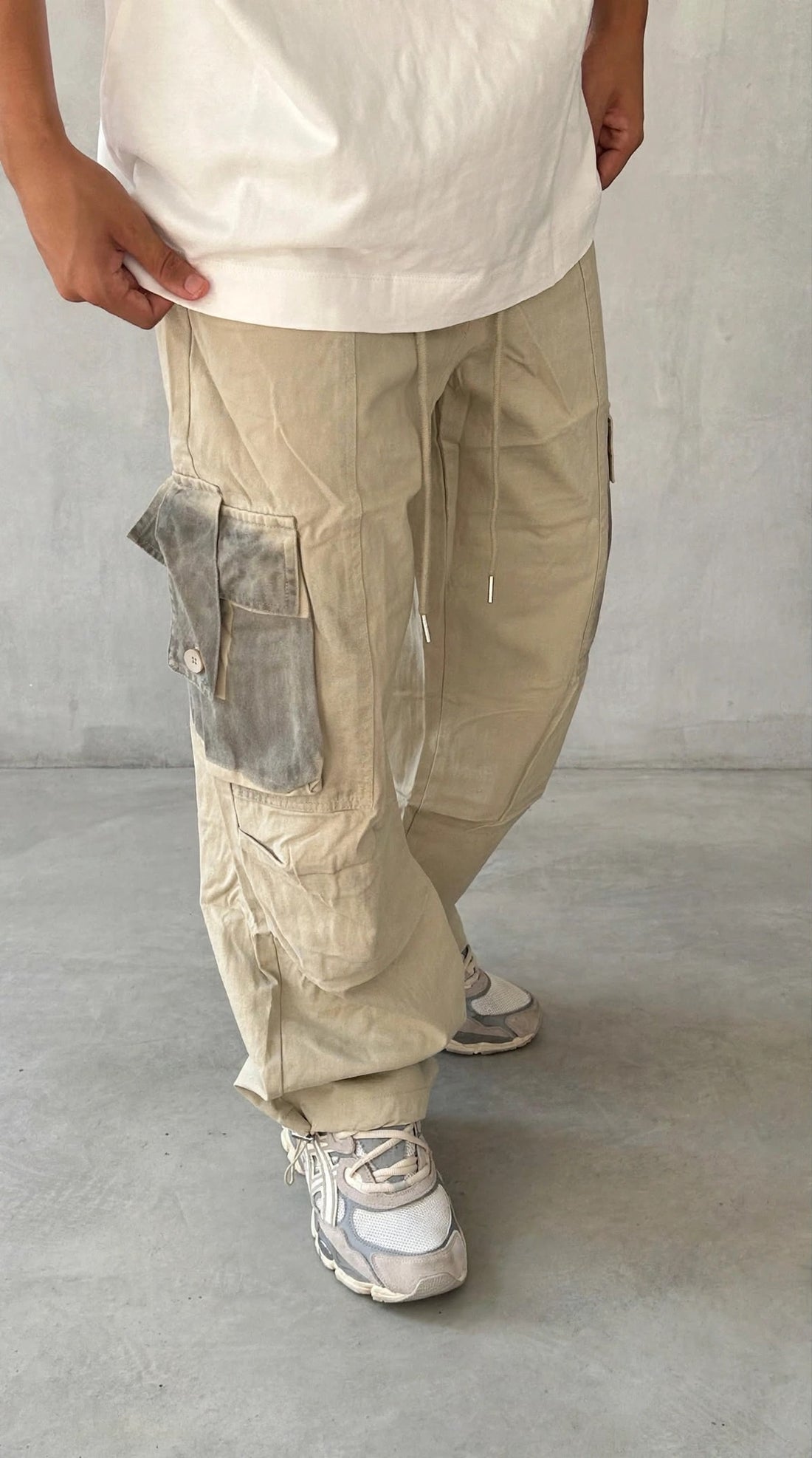 CARGO BAGGY SABBIATO-0525